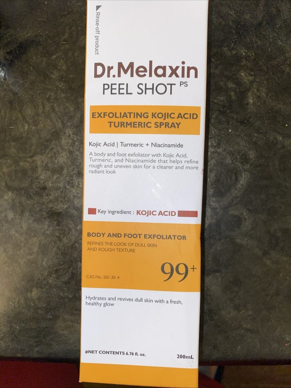 [US Seller] Dr.Melaxin Peel Shot Exfoliating Kojic Acid Tumeric Spray 200ml